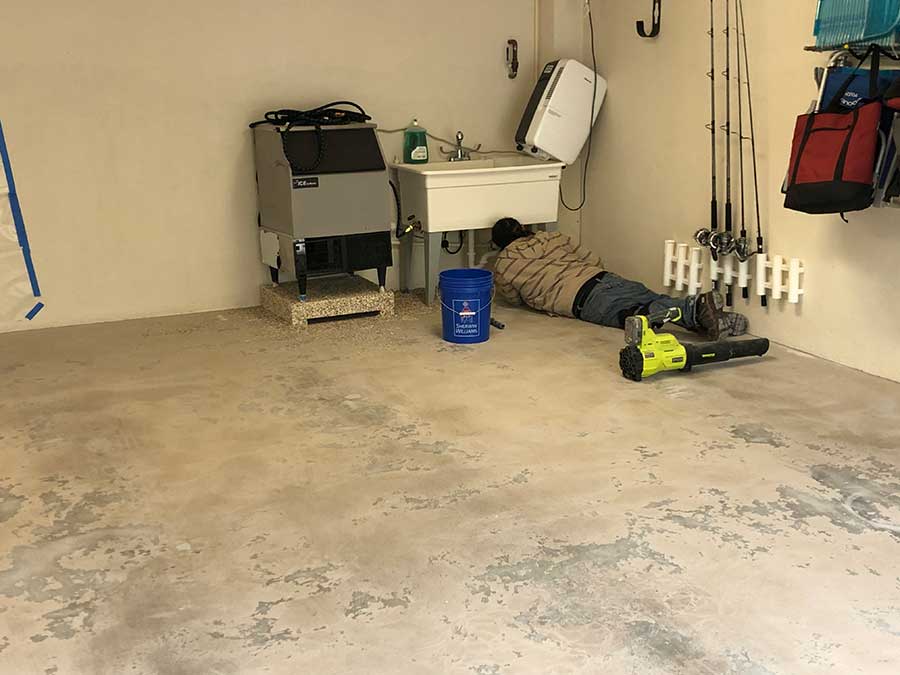 Epoxy Garage Floor on Harbourside Dr. in Longboat Key, FL Thumbnail