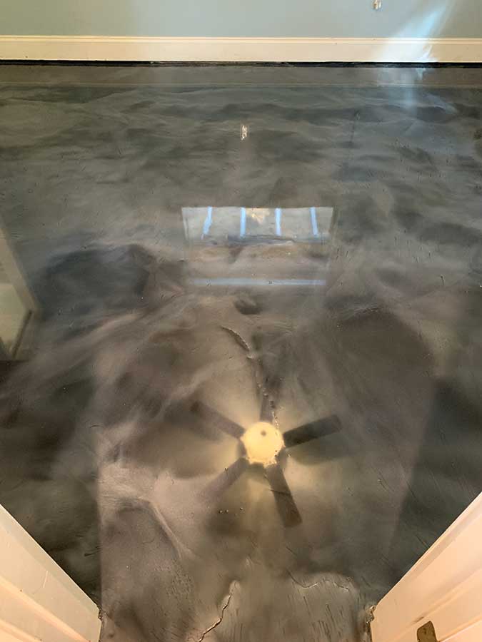 Marble Metallic Epoxy Floor, Cambridge Dr., Sarasota, FL Thumbnail