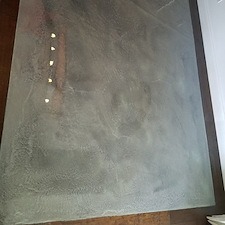 Completed epoxy and concrete coating project by Mr. Epoxy and Paint LLC